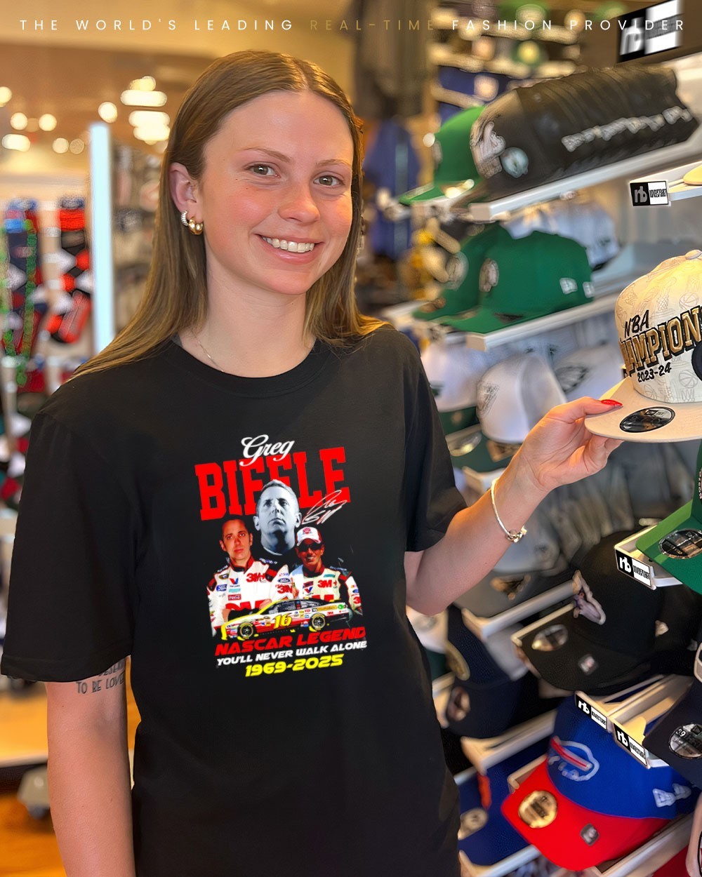 Greg Biffle Nascar Legend you'll never walk alone 1969 2025 shirt