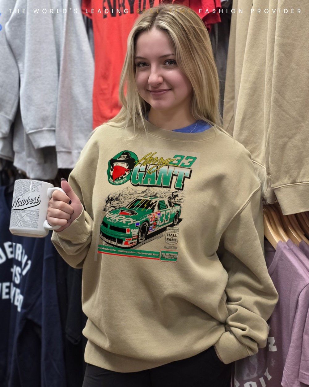 Harry Gant 33 Nascar Hall of Fame Inductee signature shirt, hoodie