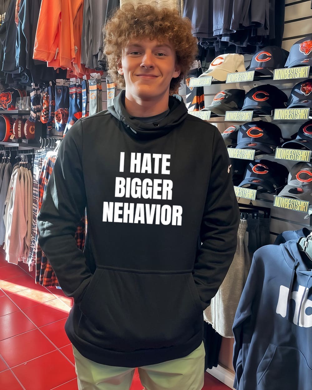 I hate bigger nehavior shirt, hoodie, sweatshirt & apparel