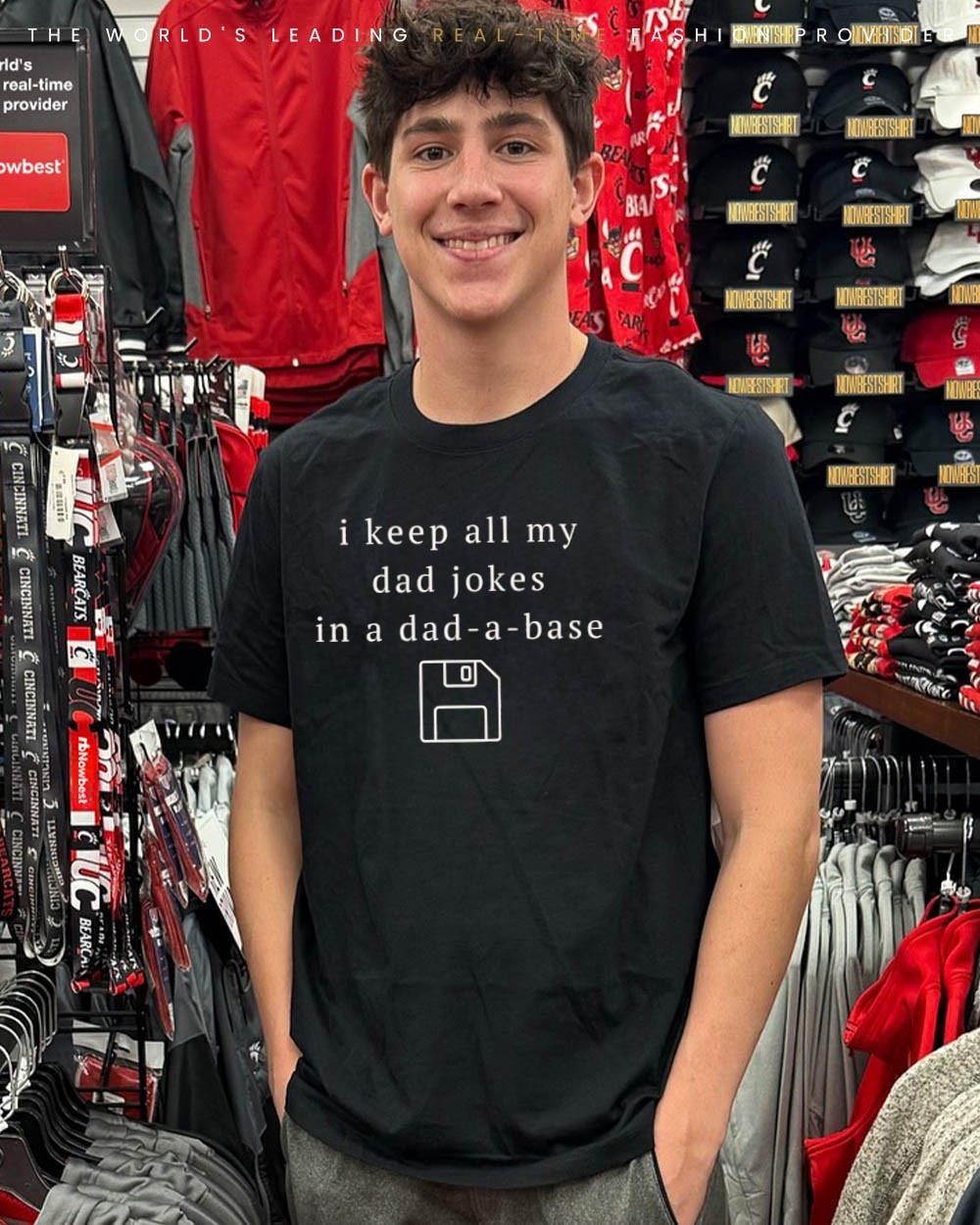 I Keep All My Dad Jokes In A Dad A Base Shirt, Daddy Tshirt, Funny - Foto 7