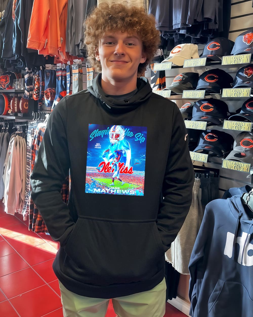 Jase Mathews Ole Miss staying the ship hayes fawcett rivals shirt