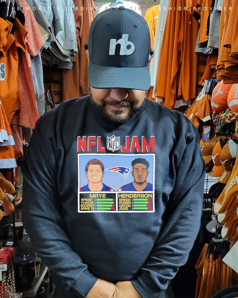 New England Patriots Drake Maye and TreVeyon Henderson NFL Jam