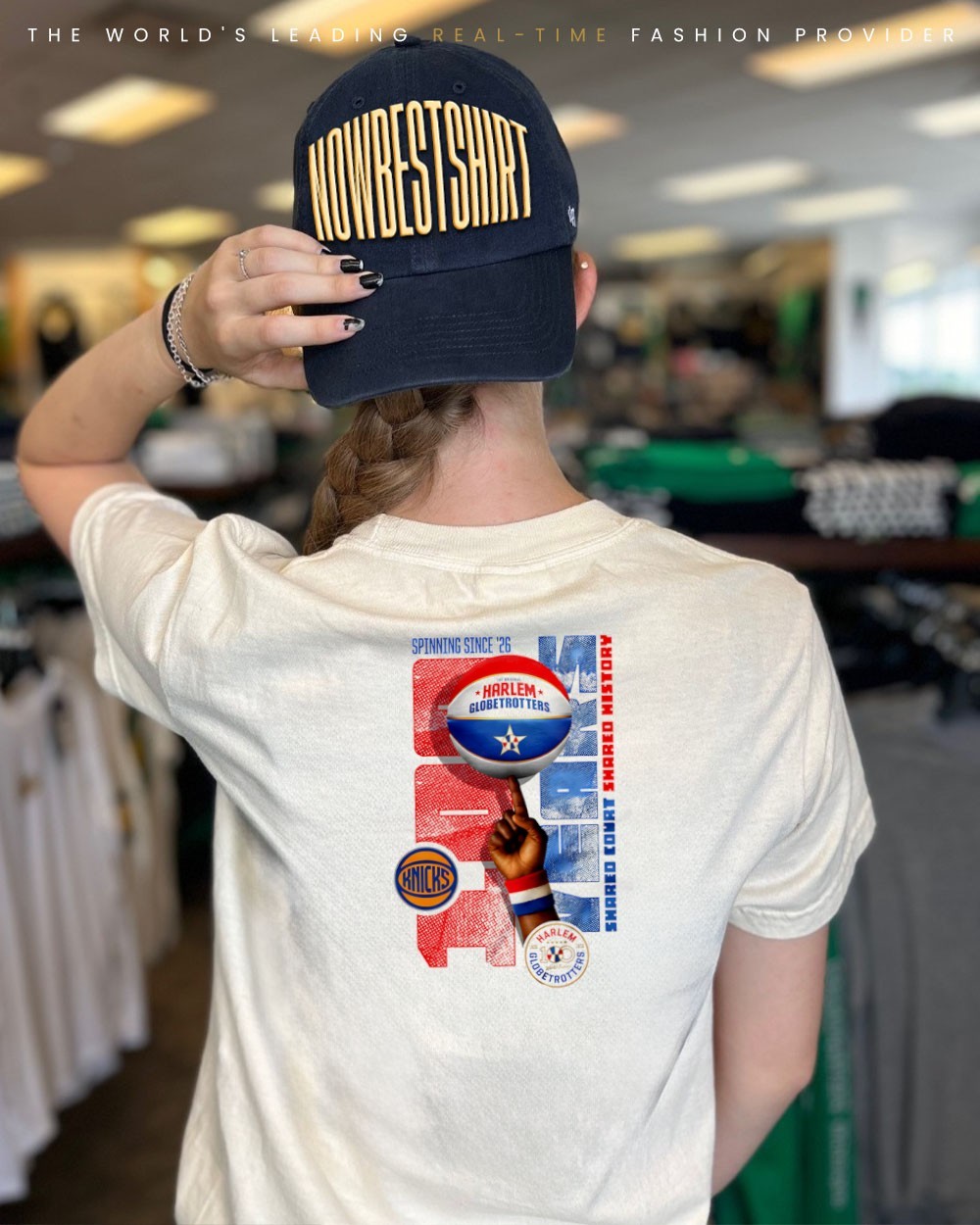 New York Knicks x Harlem Globetrotters Spinning Since '26 shirt