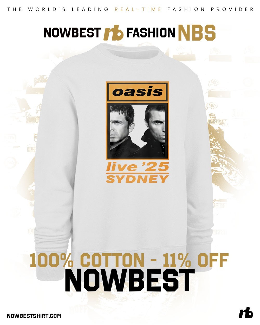 Oasis live '25 Sydney Accor Stadium 08 11 2025 shirt, hoodie