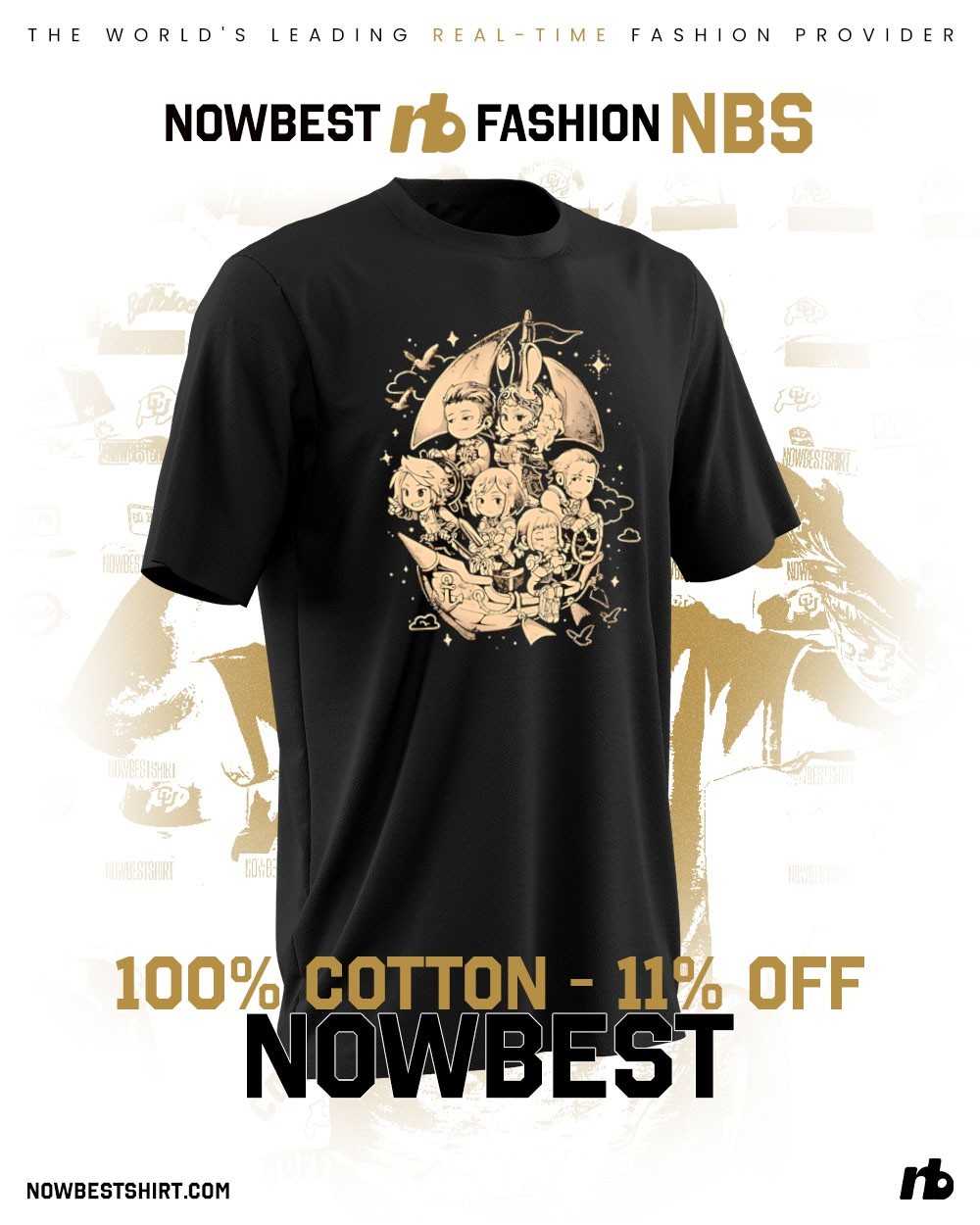 Octopath Traveler chibi shirt, hoodie, sweatshirt & apparel