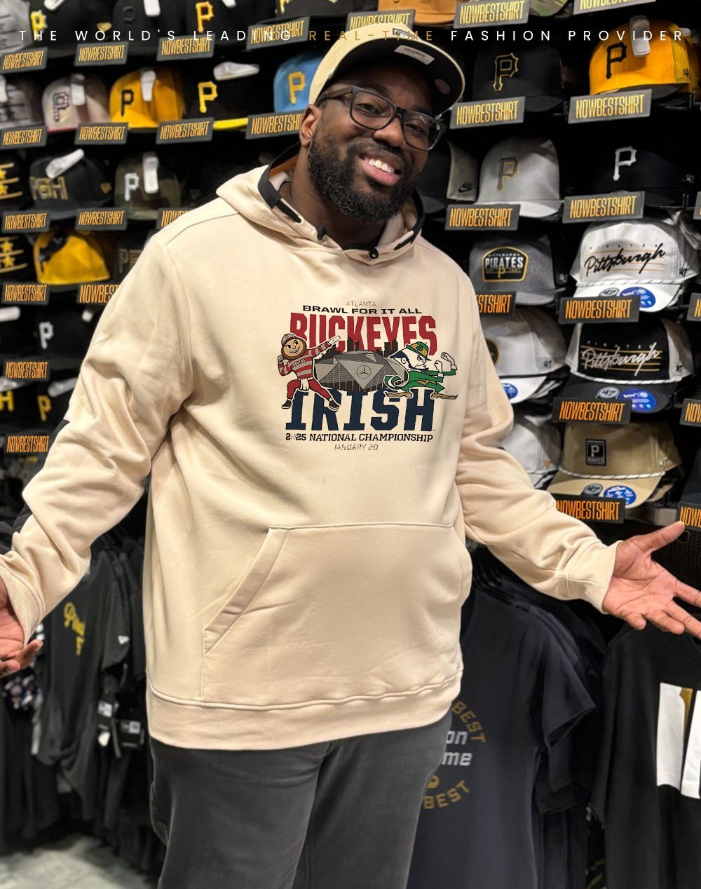 Ohio State vs Notre Dame Dueling Mascot 2025 National Championship