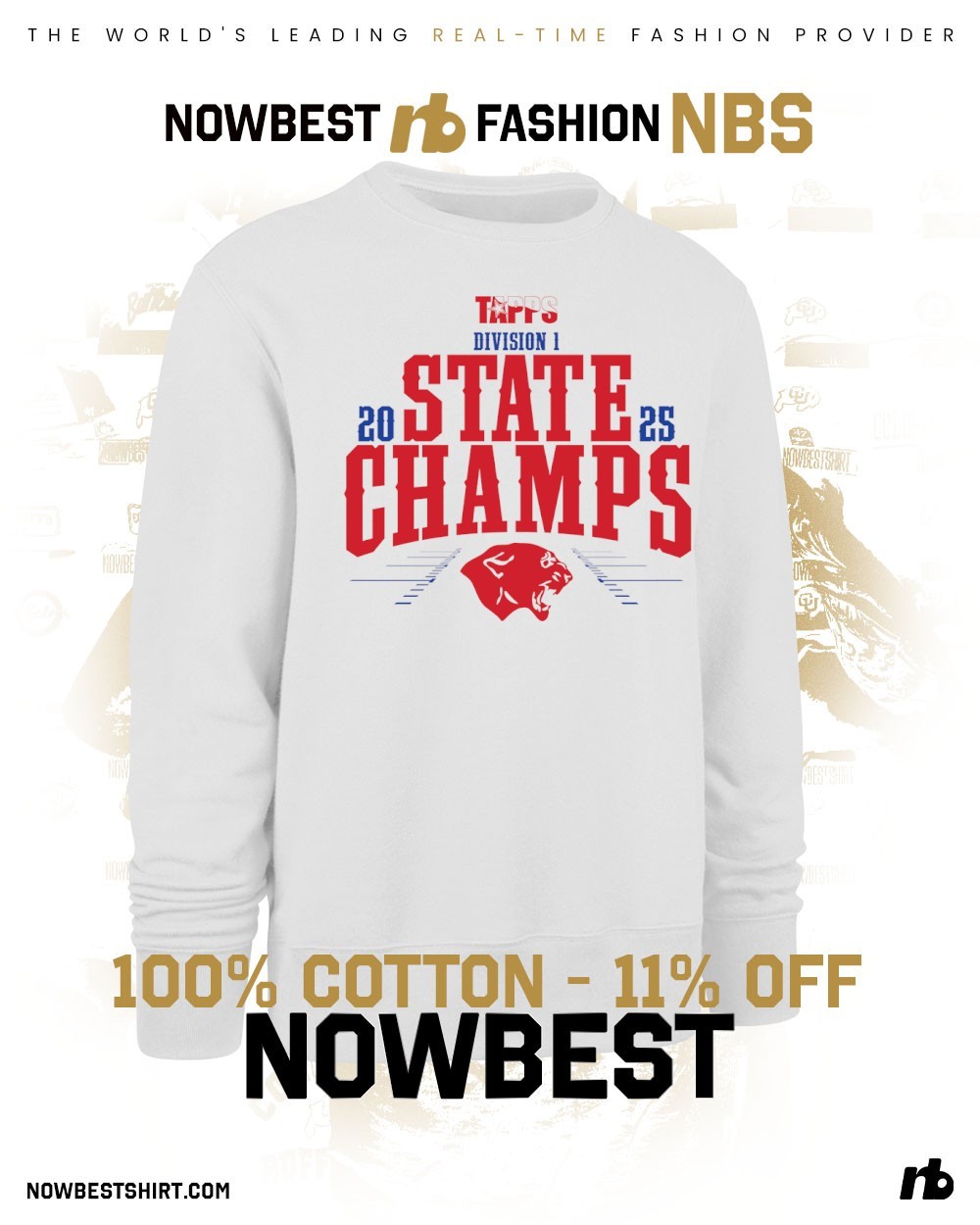 Parish Episcopal School 2025 TAPPS Football D1 State Champions