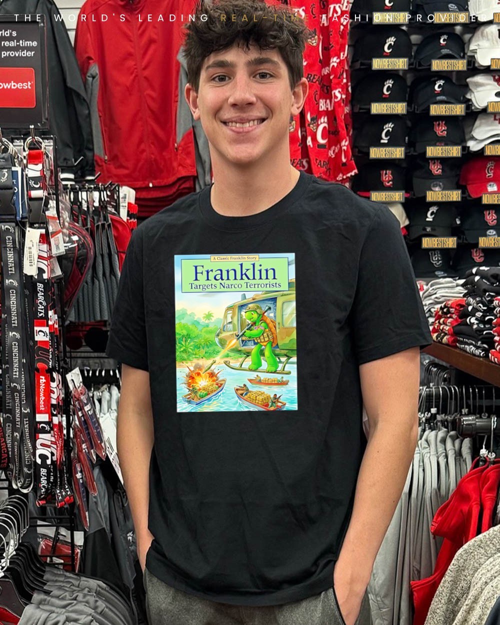 Pete Hegseth Turtle Franklin Target Narco Terrorists shirt, hoodie