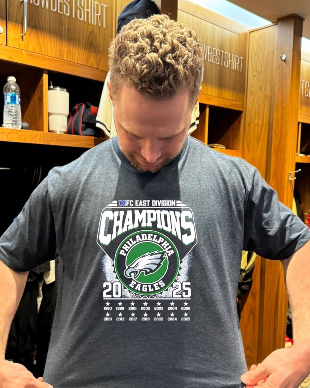 Philadelphia Eagles 2025 NFC East Division Champions 14-Time shirt