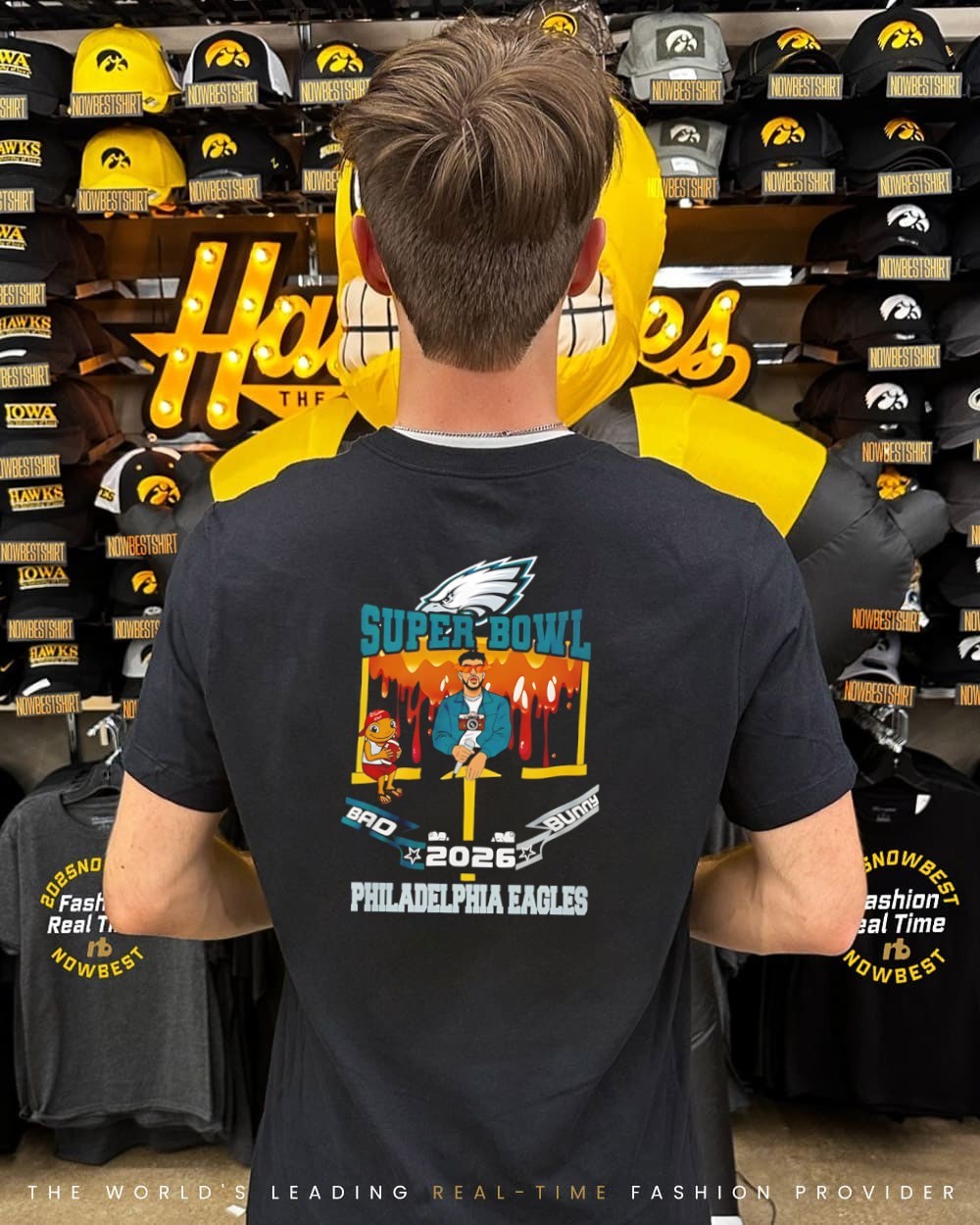 Philadelphia Eagles x Bad Bunny 2025 NFL Super Bowl shirt, hoodie
