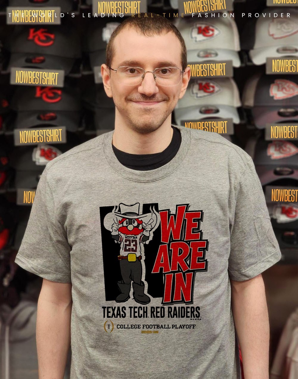 Texas Tech Red Raiders 2025 CFP Bound Mascot We Are In 2 sided