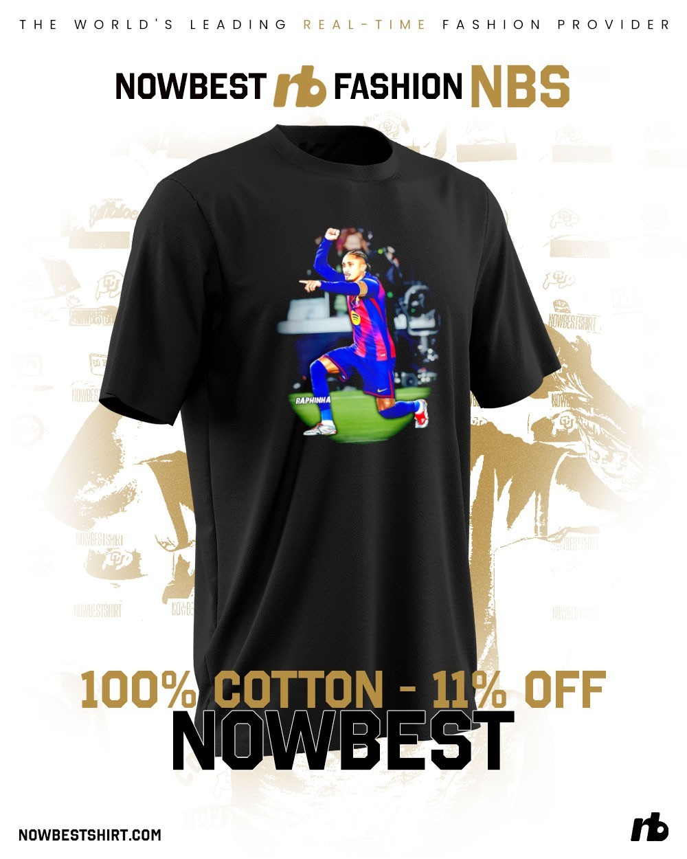 Raphinha Barcelona FC running shirt, hoodie, sweatshirt & apparel