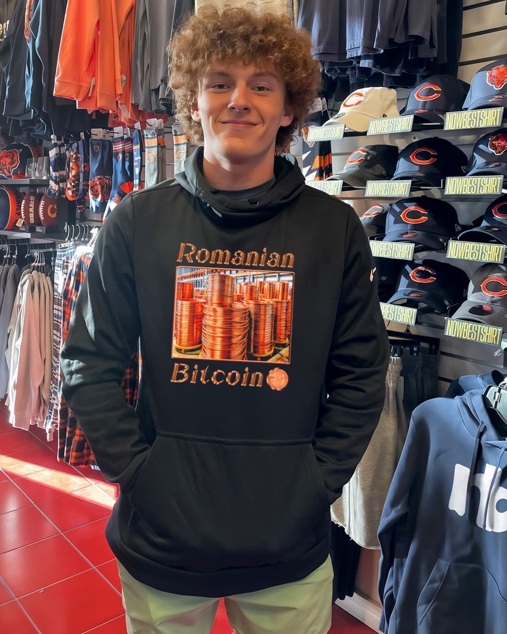 Romanian Bitcoin shirt, hoodie, sweatshirt & apparel