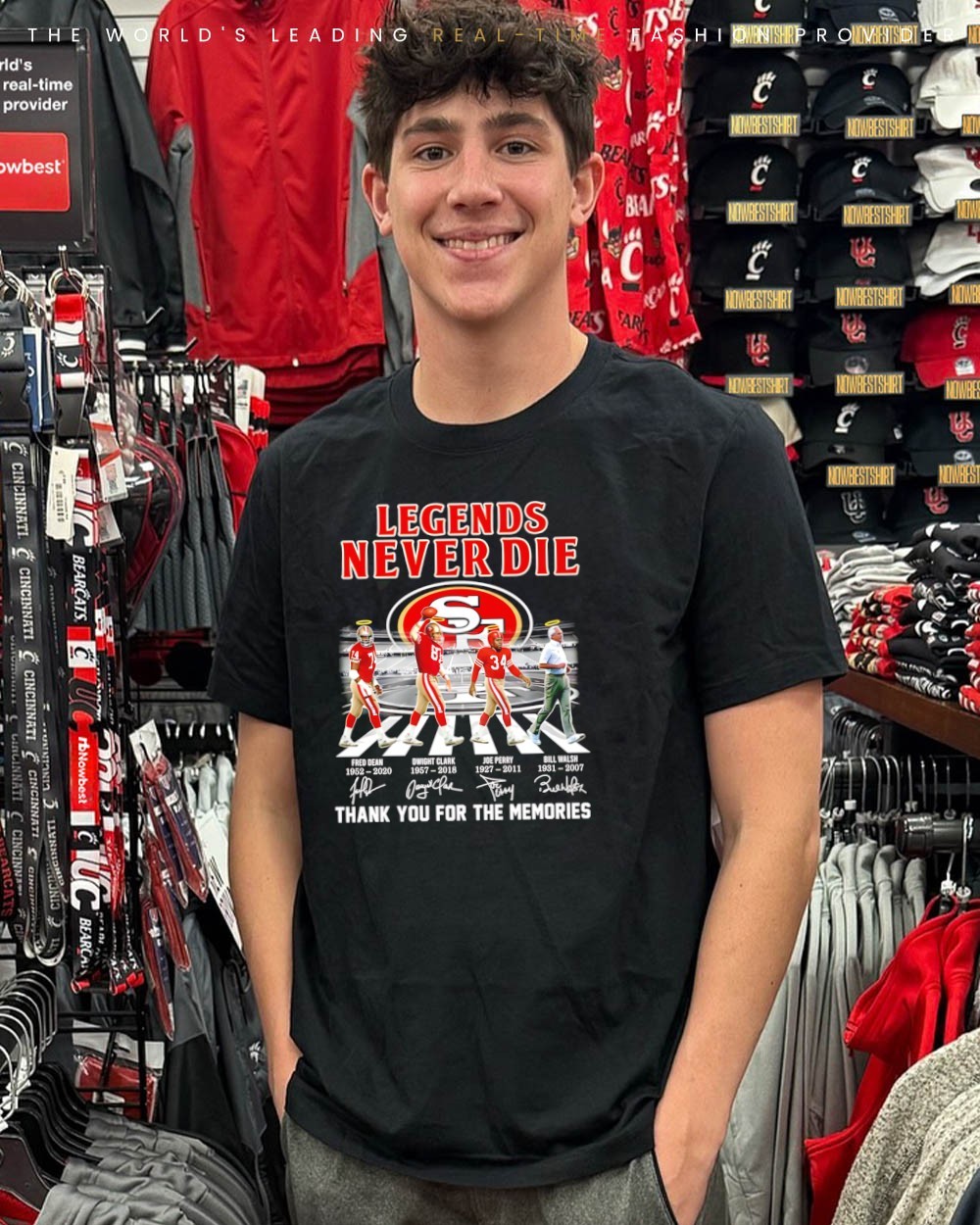 San Francisco 49ers Legends Never Die thank you for the memories