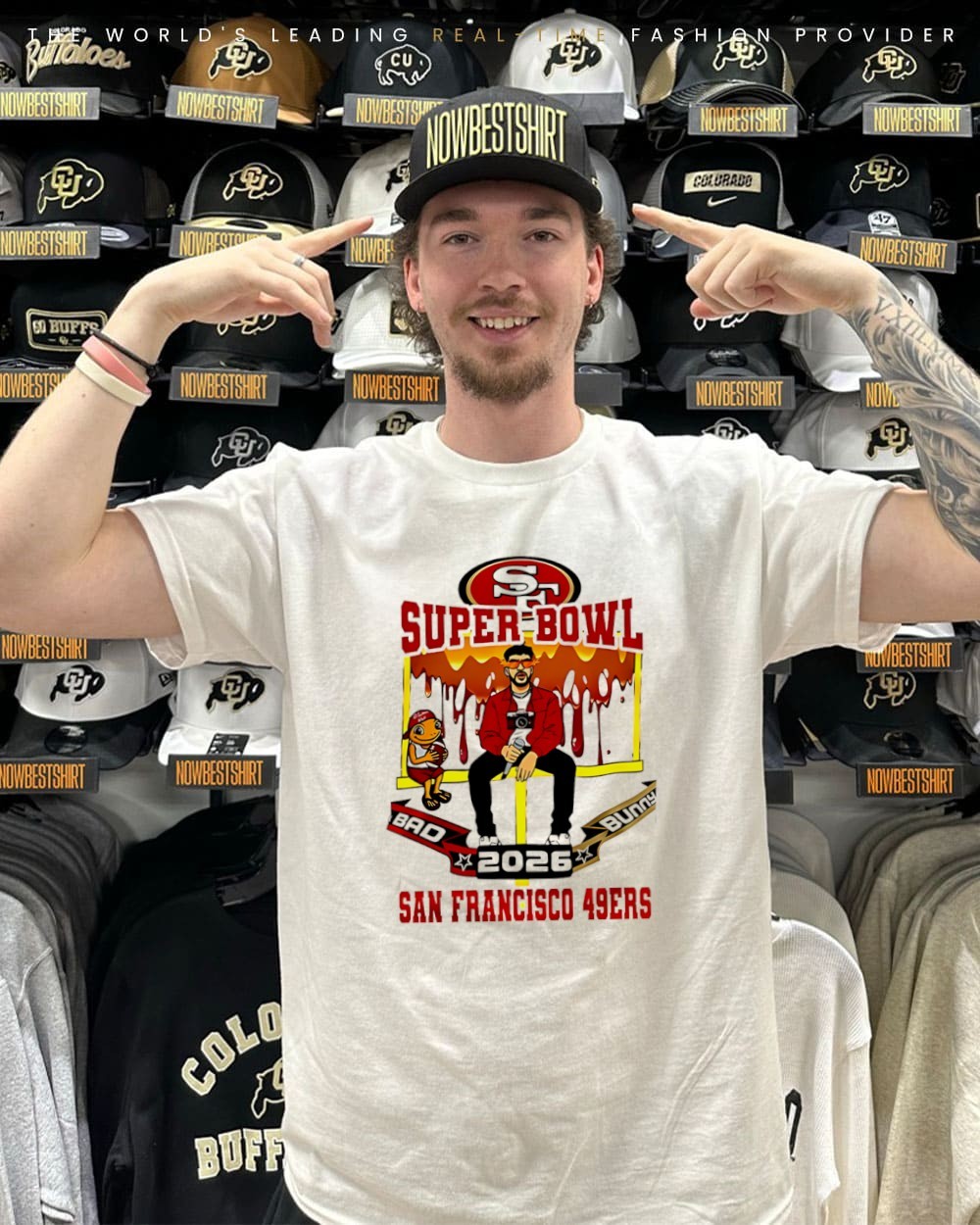 San Francisco 49ers x Bad Bunny Super Bowl 2026 shirt, hoodie