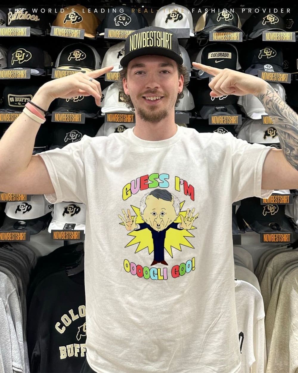 Smiling Friends Mr Boss Guess I'm Ooogli Goo shirt, hoodie