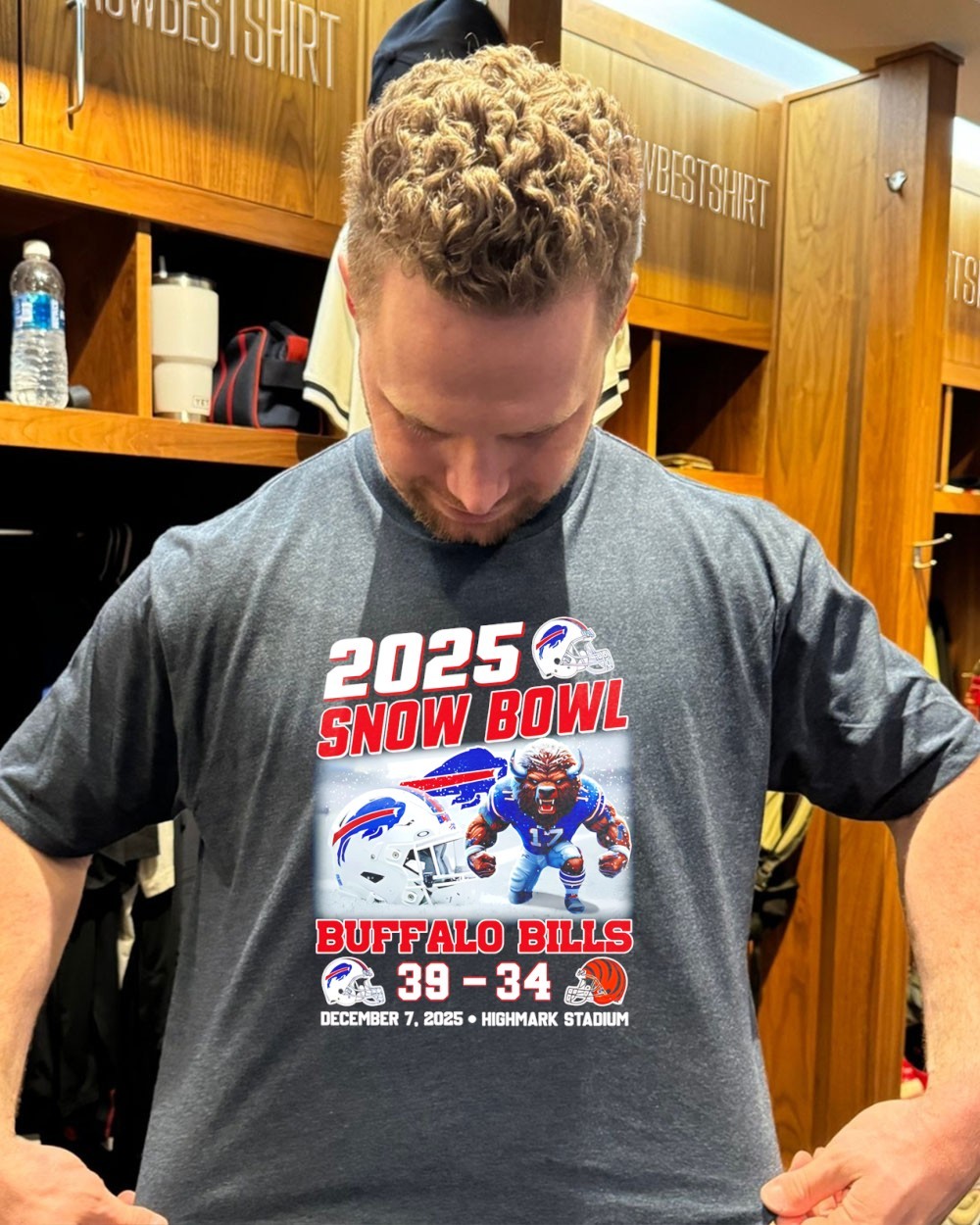 Snow Bowl Buffalo Bills 39-34 Dec 7 2025 highmark stadium mascot shirt,  hoodie, sweatshirt & apparel