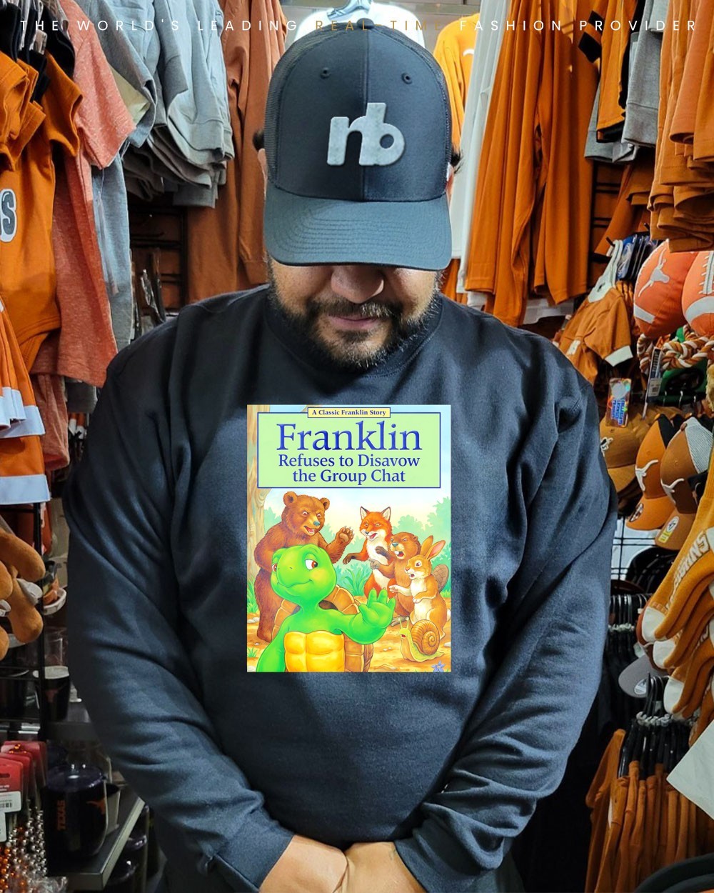 Turtle Franklin Refuses to Disavow the Group Chat Pete Hegseth meme shirt,  hoodie, sweatshirt & apparel