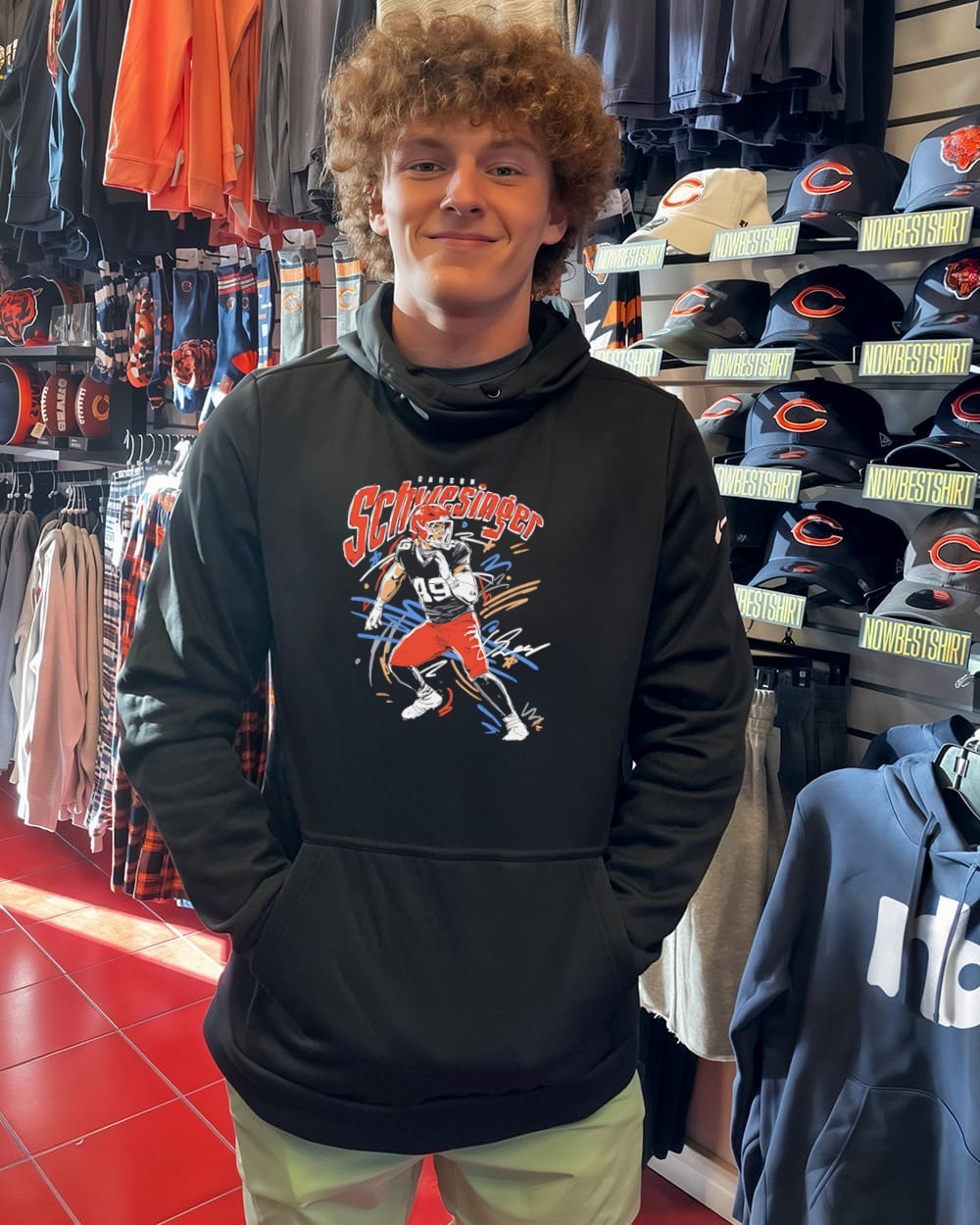 Carson Schwesinger Cleveland Browns Scribble signature shirt