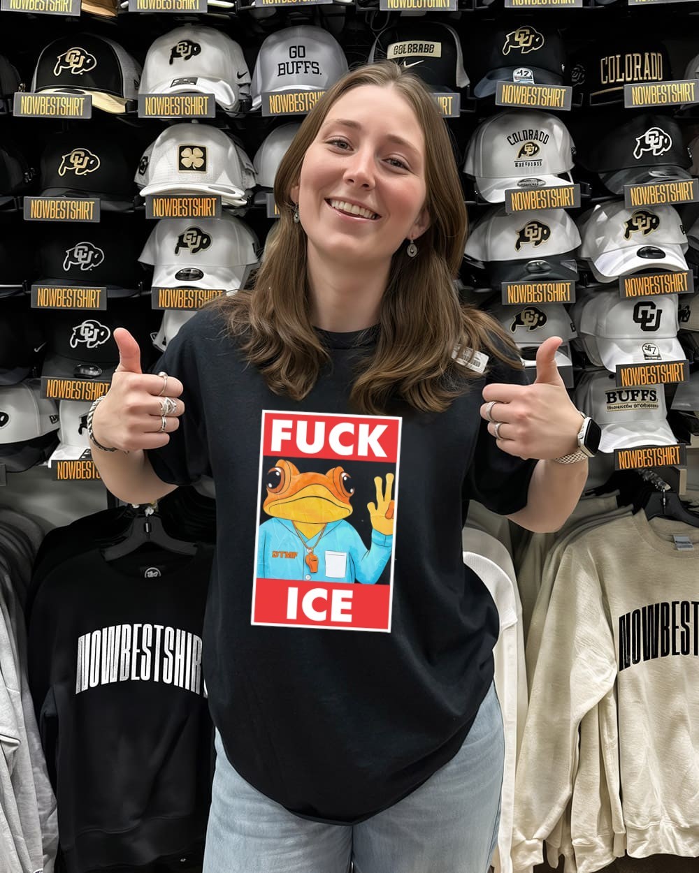 Frog DTMF Fuck ICE shirt, hoodie, sweatshirt & apparel