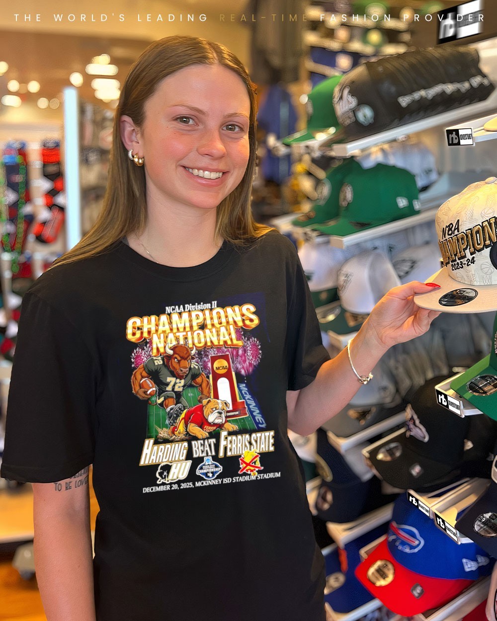 Harding beat Ferris State won the 2025 NCAA DII National Champions