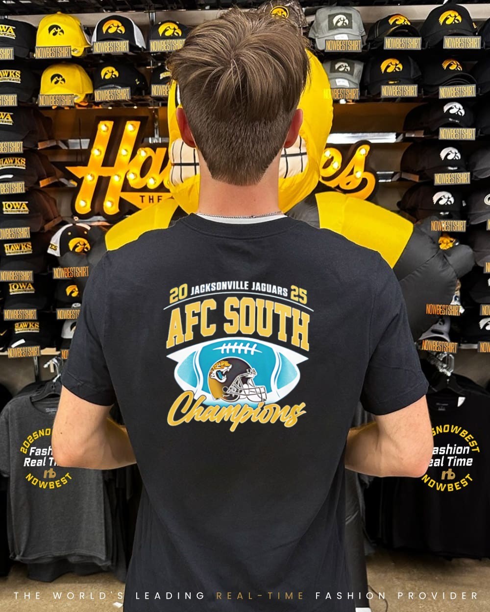 Jacksonville Jaguars 2025 AFC South Division Champions shirt