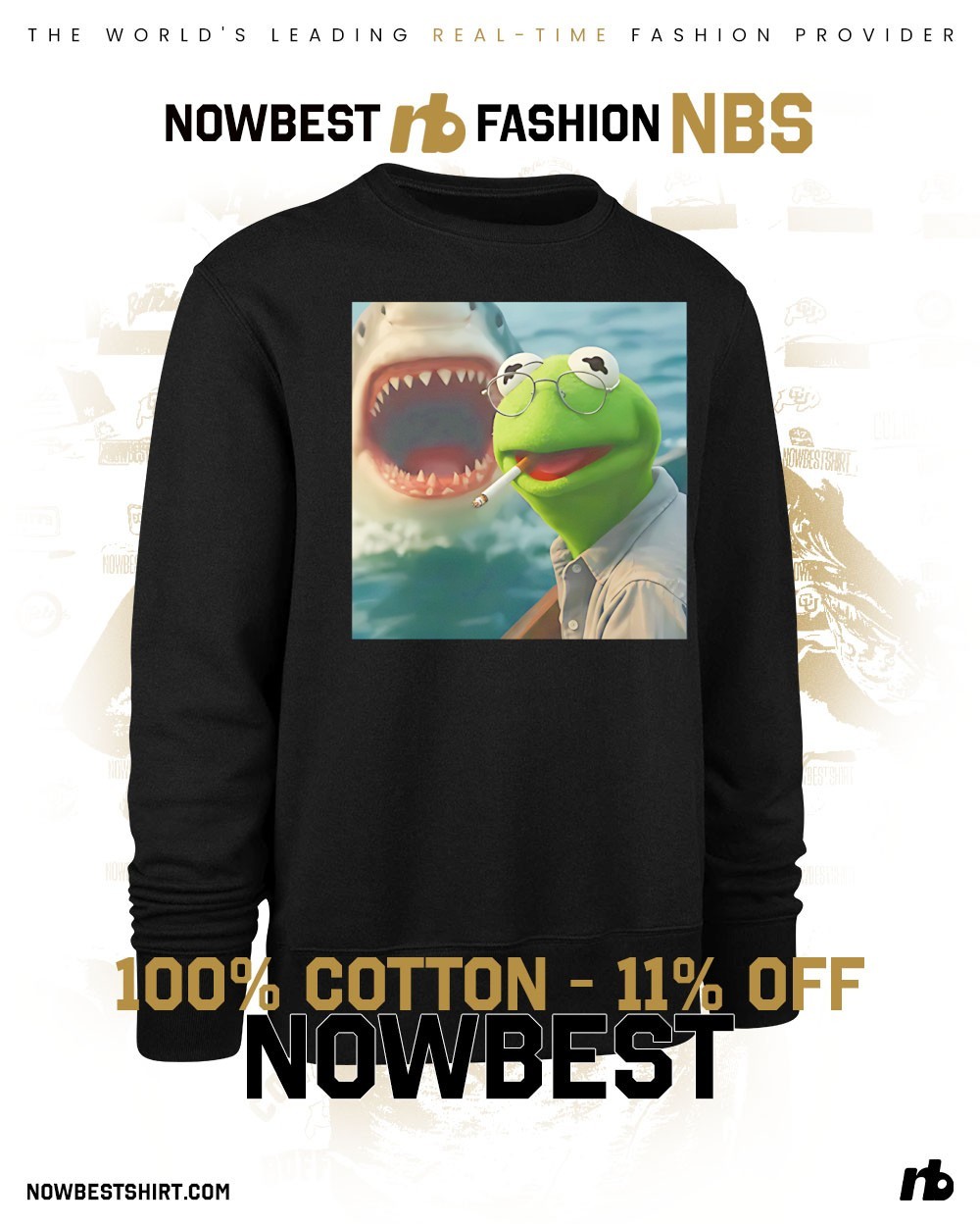 Kermit the frog smoking graphic meme shirt, hoodie, sweatshirt & apparel