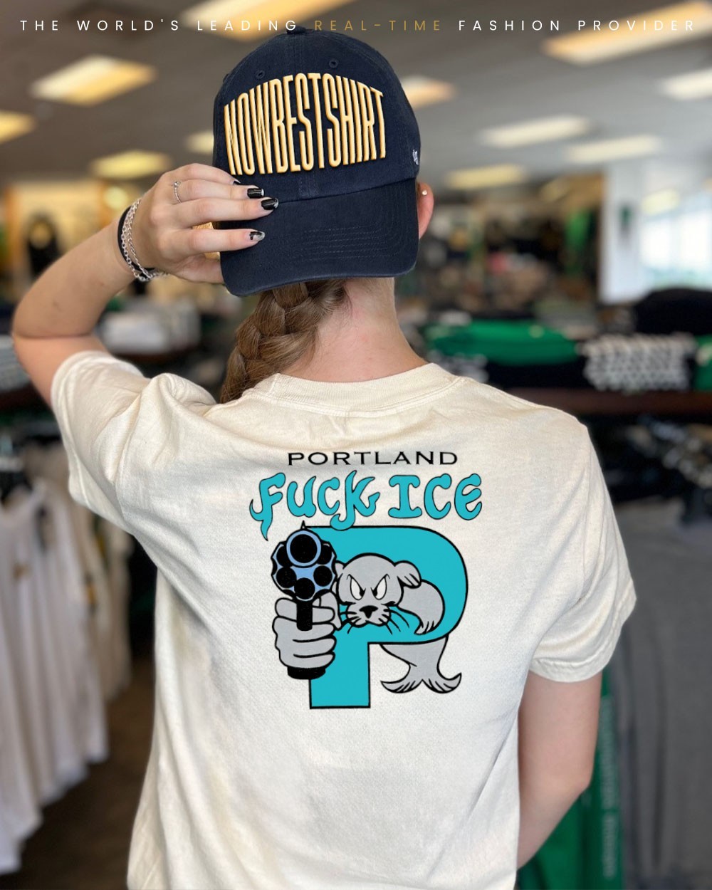 Portland Fuck ICE shirt, hoodie, sweatshirt & apparel