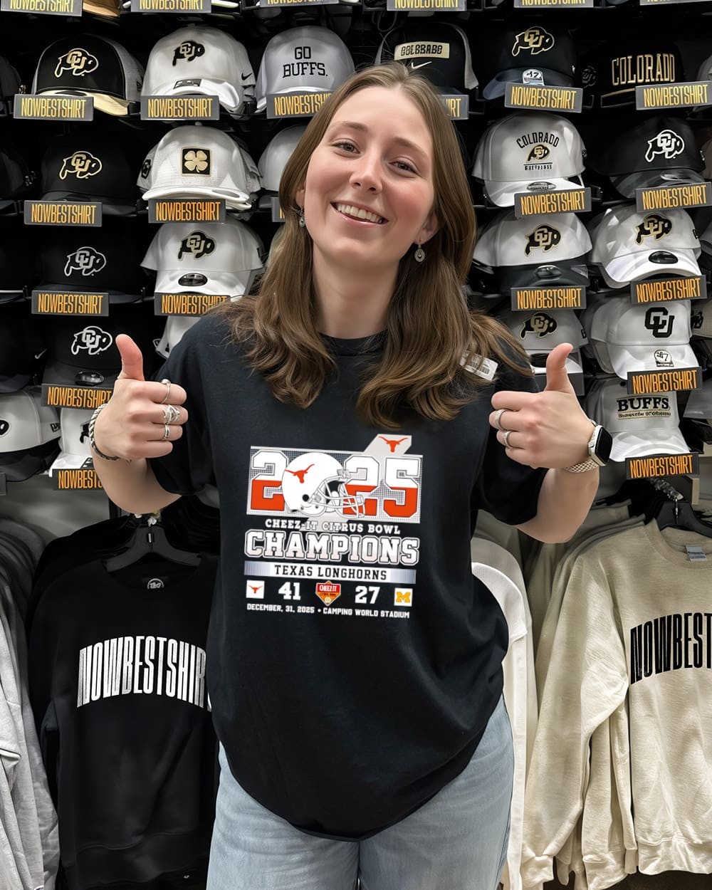 Texas Longhorns 2025 Cheez-It Citrus Bowl Champions 71-27 score