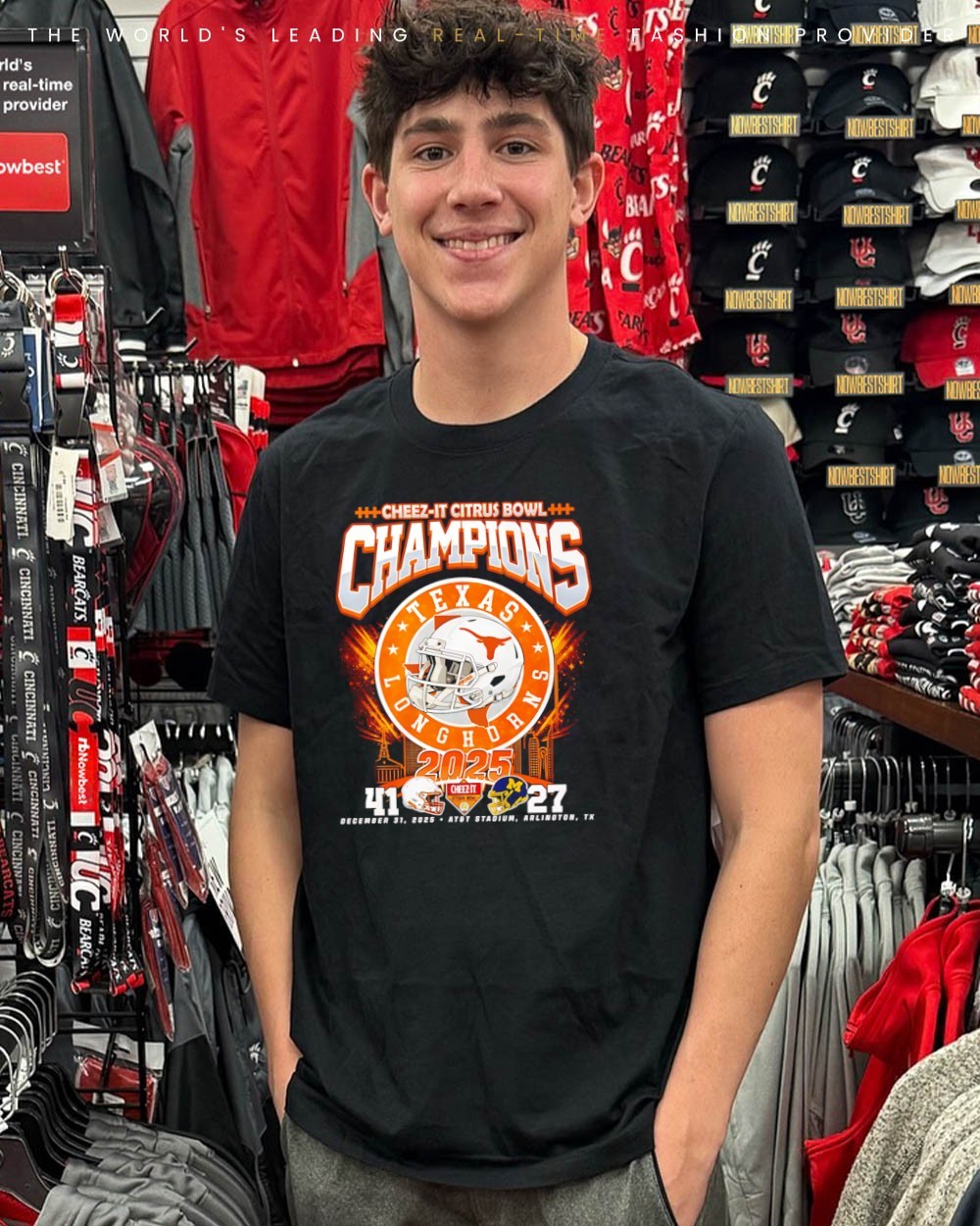 Texas Longhorns Football 2025 Cheez-It Citrus Bowl Champions 41-27