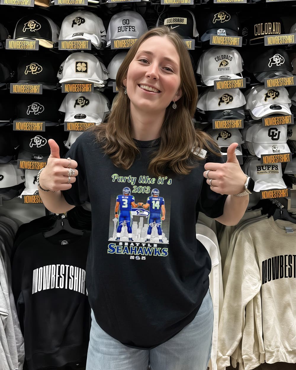 Wilson and Darnold party like it's 2013 Seattle Seahawks 2025