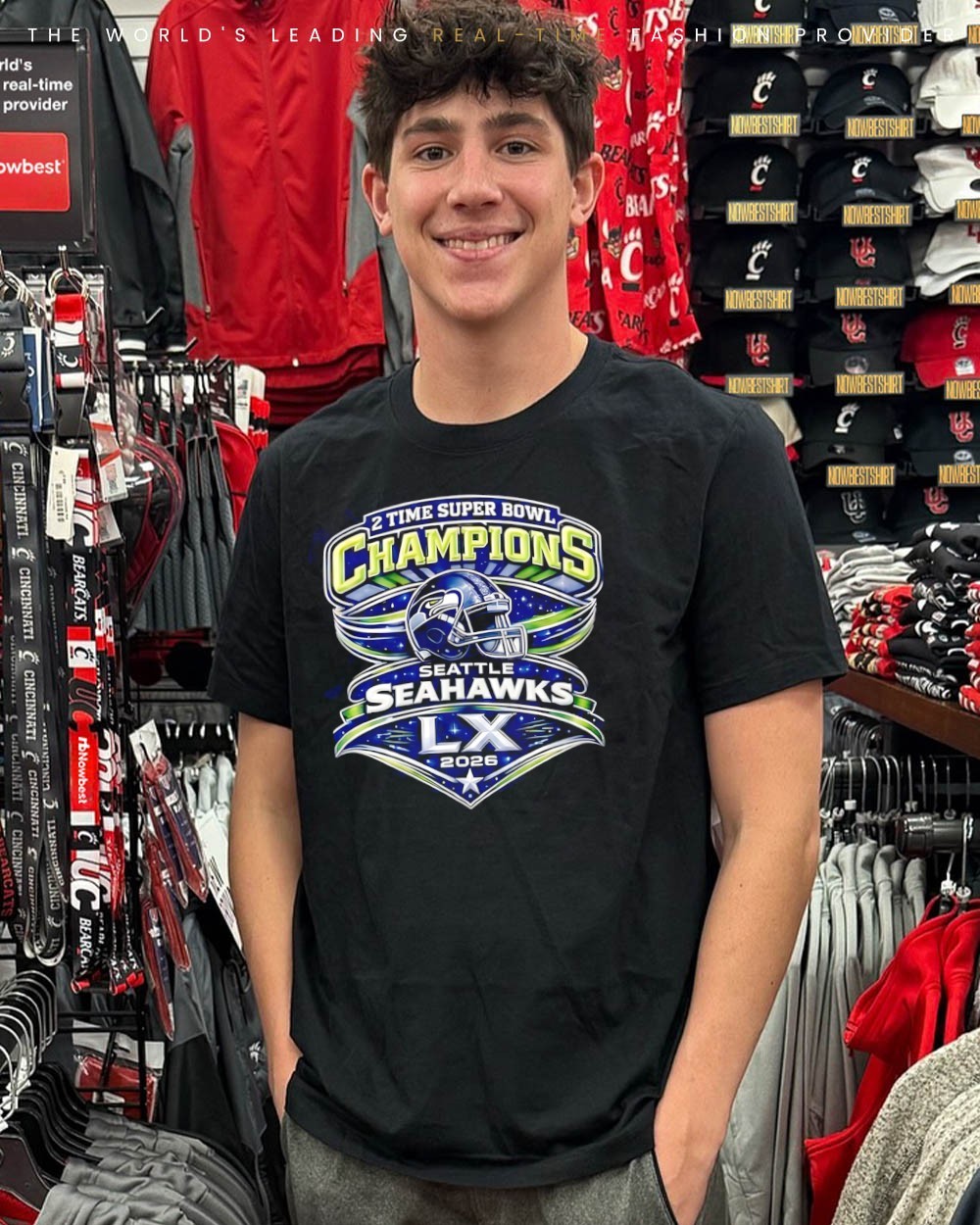 2026 Seahawks 2 time Super Bowl LX Champions shirt, hoodie