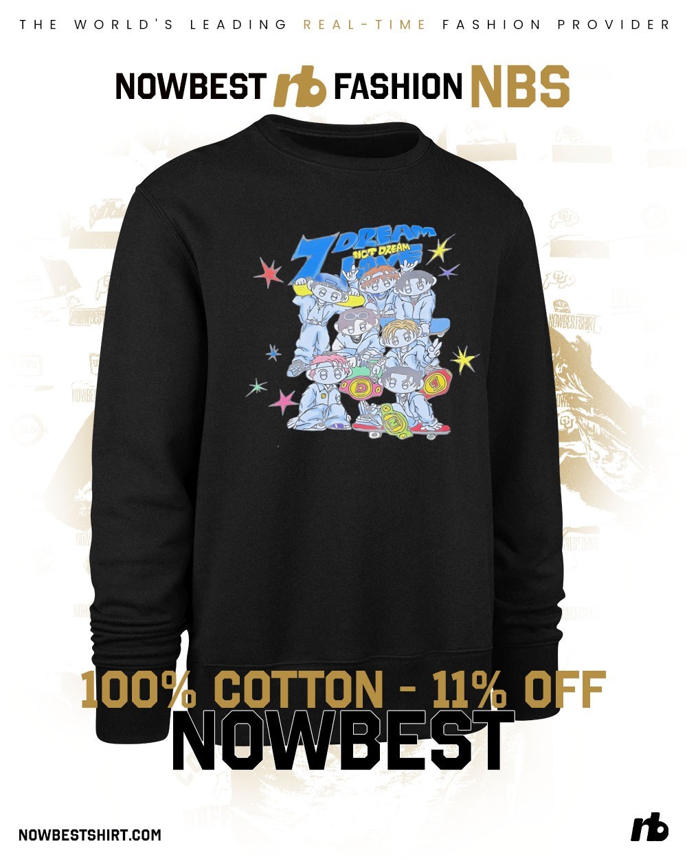 7 NCT Dream Time Riders Illustration Ver shirt, hoodie, sweatshirt