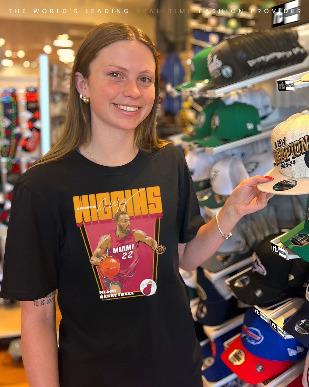 Andrew Wiggins Miami Heat basketball premiere player signature