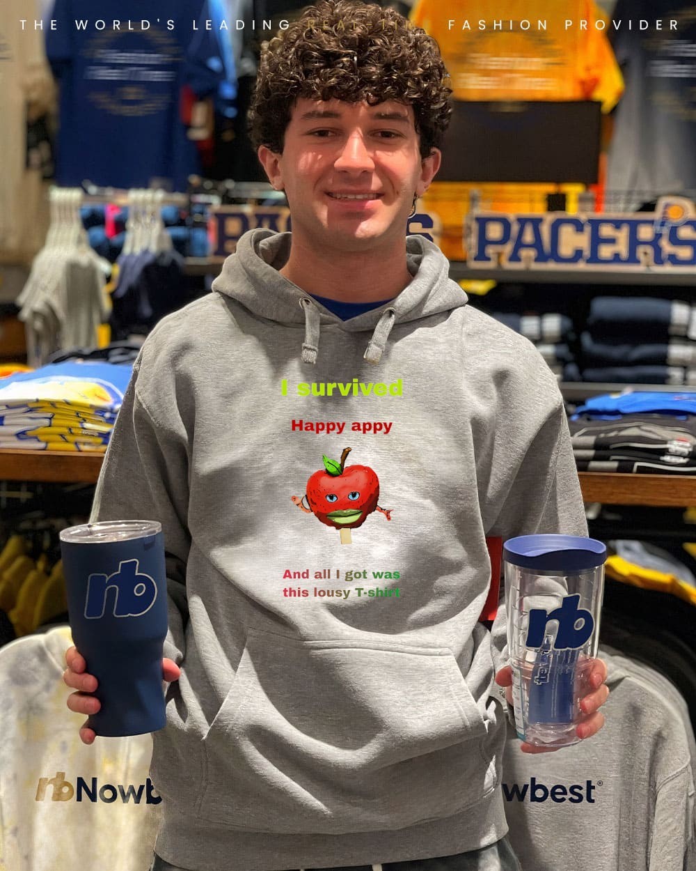 Apple I survived happy appy and all I got was this lousy shirt