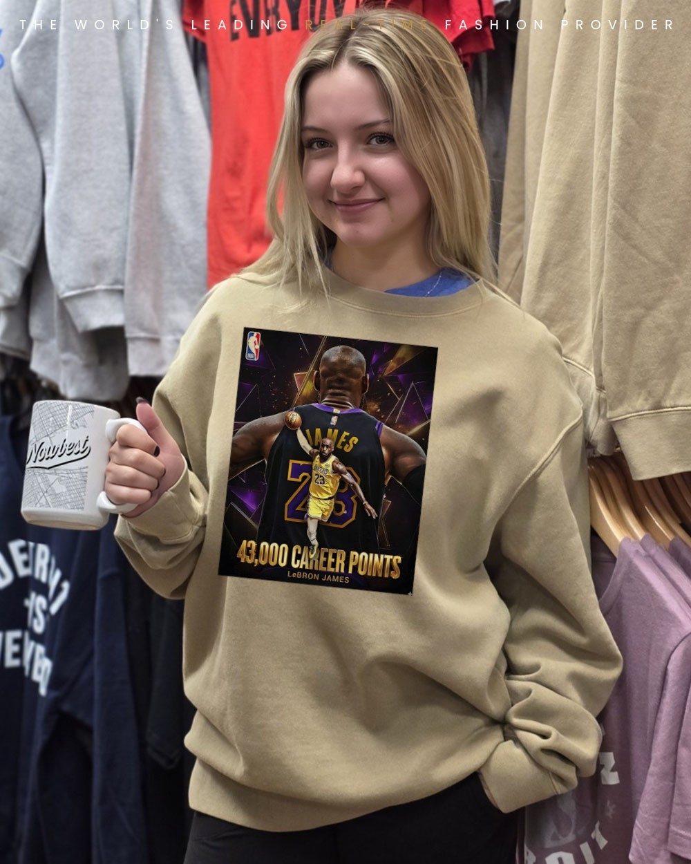 king james sweatshirt