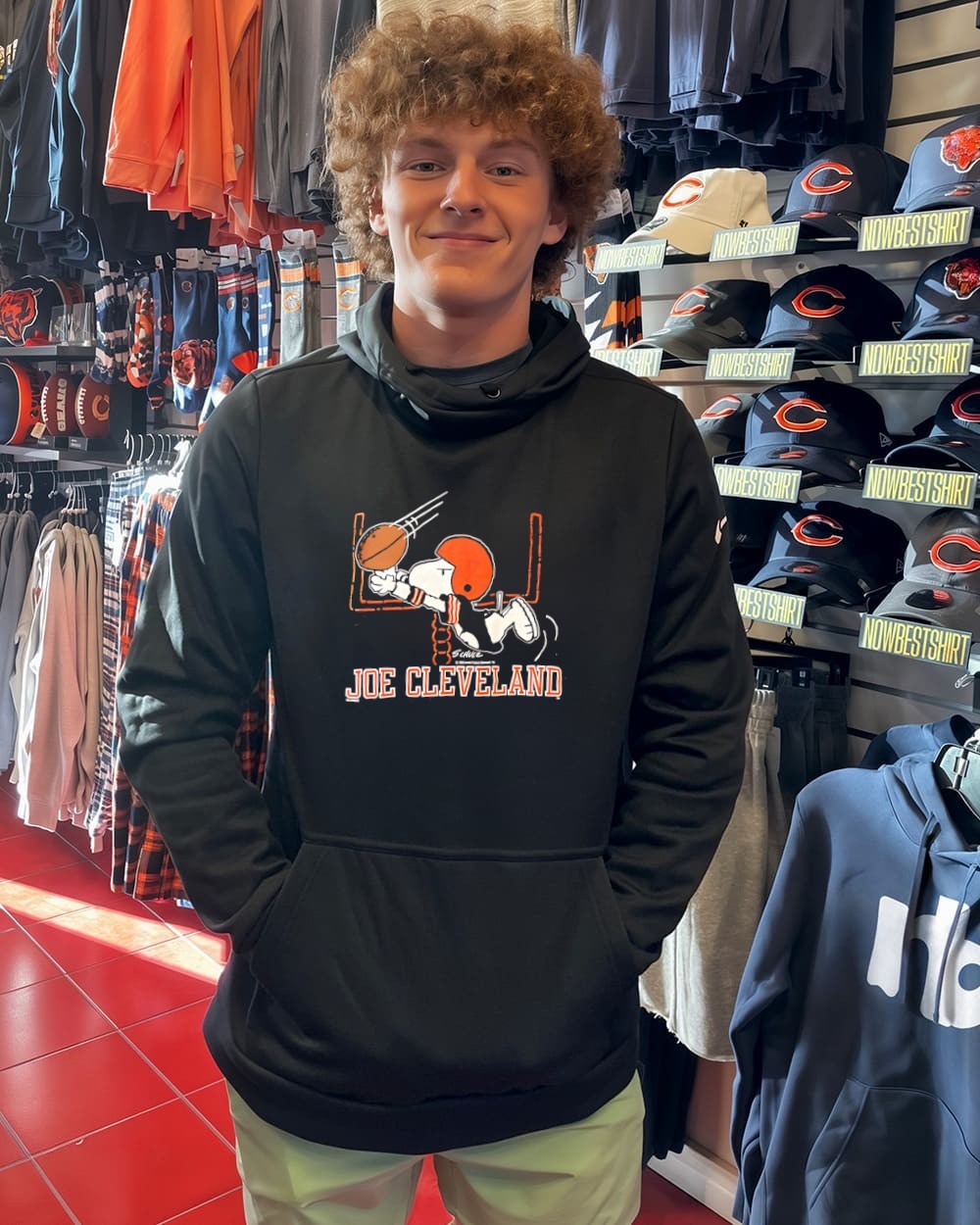 Joe Peanuts Parody Cleveland Browns graphic shirt, hoodie