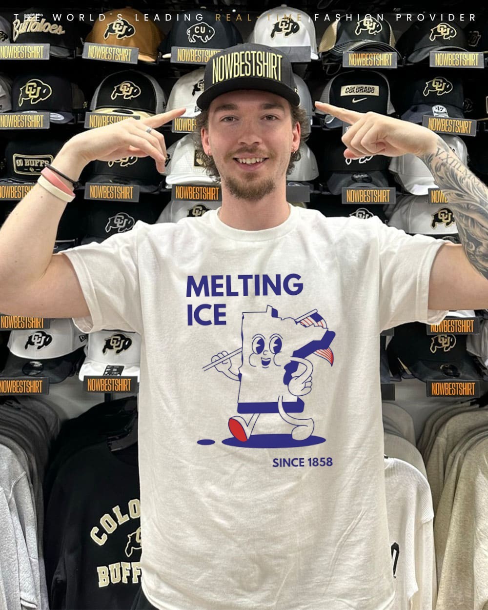 Melting ICE since 1858 Minnesota fuck Ice shirt, hoodie