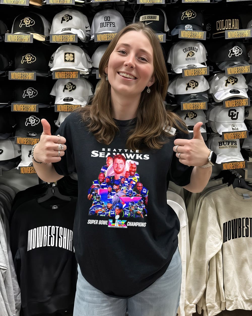 Seattle Seahawks Super Bowl LX Champions players 2026 shirt