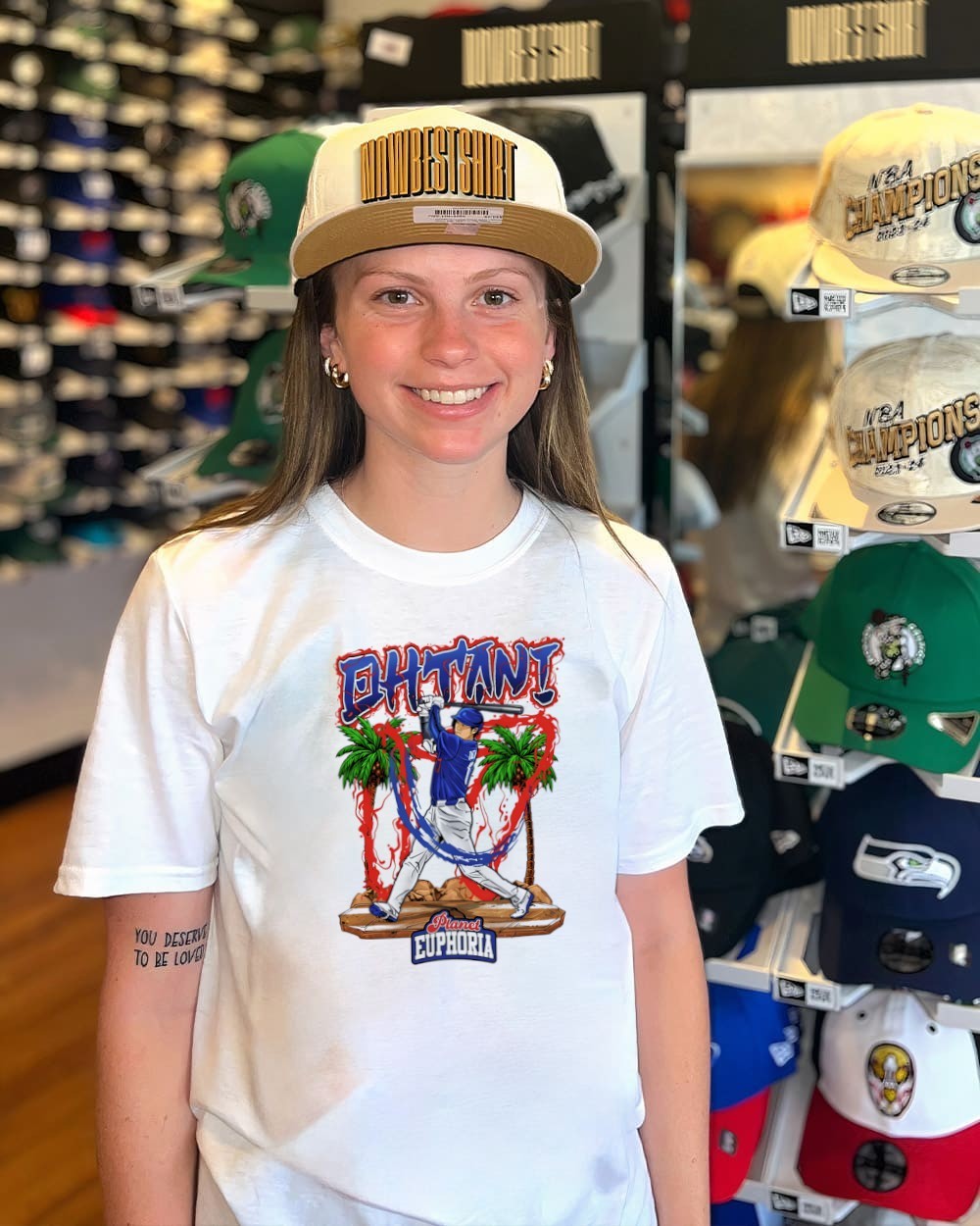 Shohei Ohtani 17 Los Angeles Dodgers player swing comic shirt