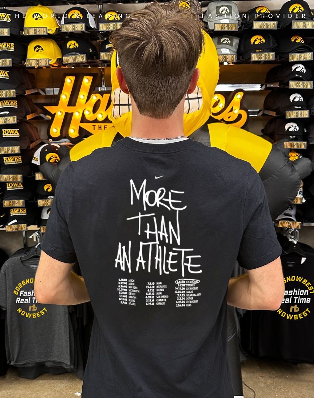 more than an athlete shirt