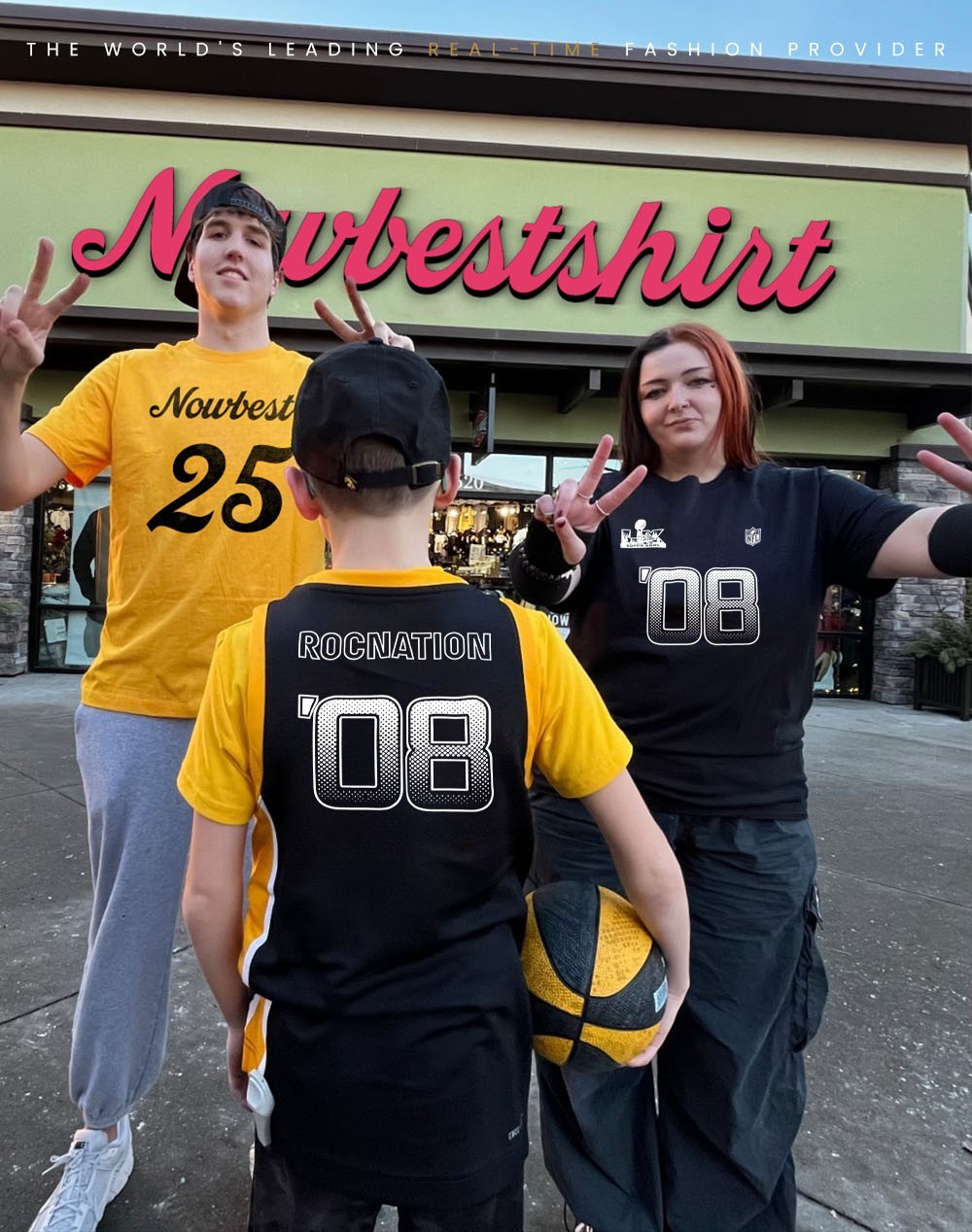 Super Bowl LX NFL '08 Roc Nation Legacy 2 sided shirt, hoodie