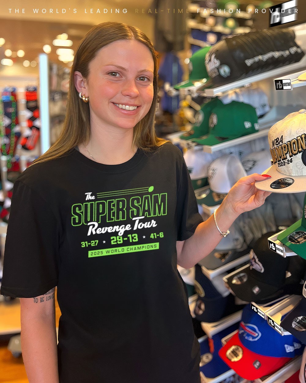 The Super Sam Revenge Tour Seattle Seahawks 2025 World Champions